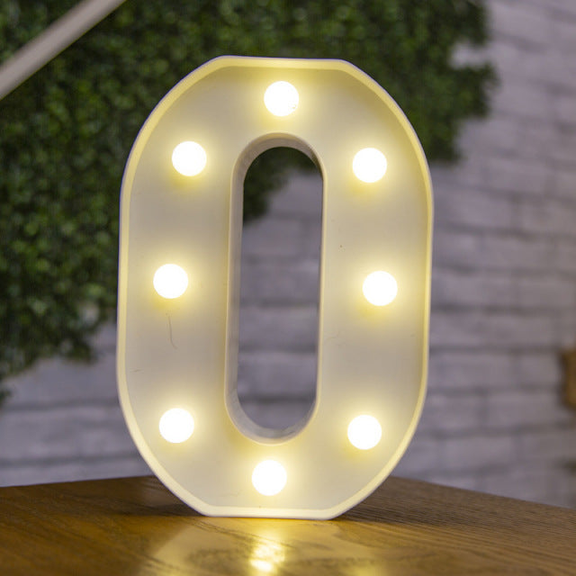 Alphabet LED Lights