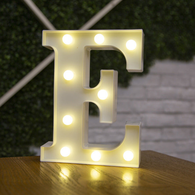 Alphabet LED Lights