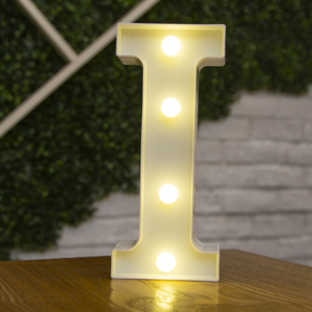 Alphabet LED Lights