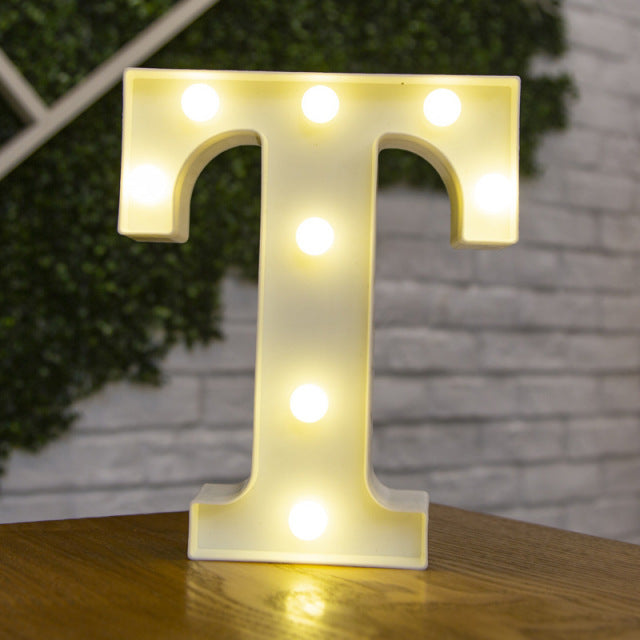 Alphabet LED Lights