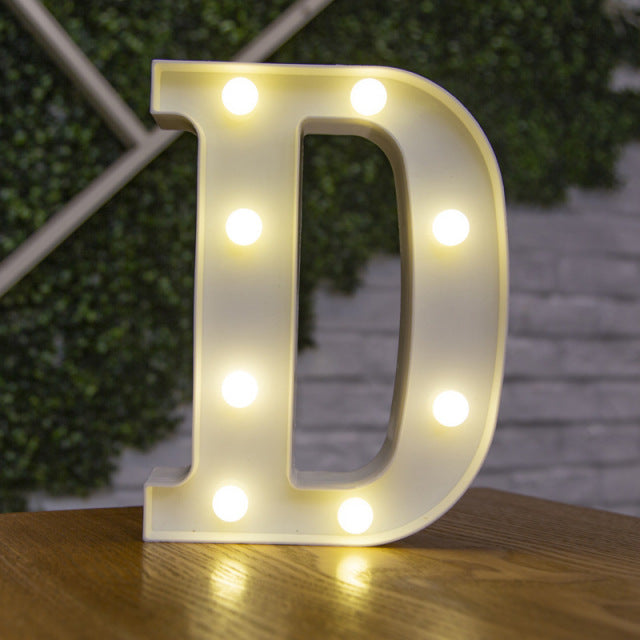 Alphabet LED Lights