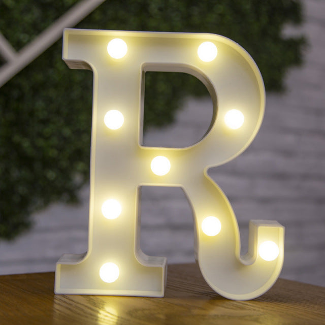 Alphabet LED Lights