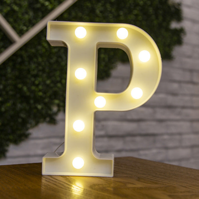 Alphabet LED Lights