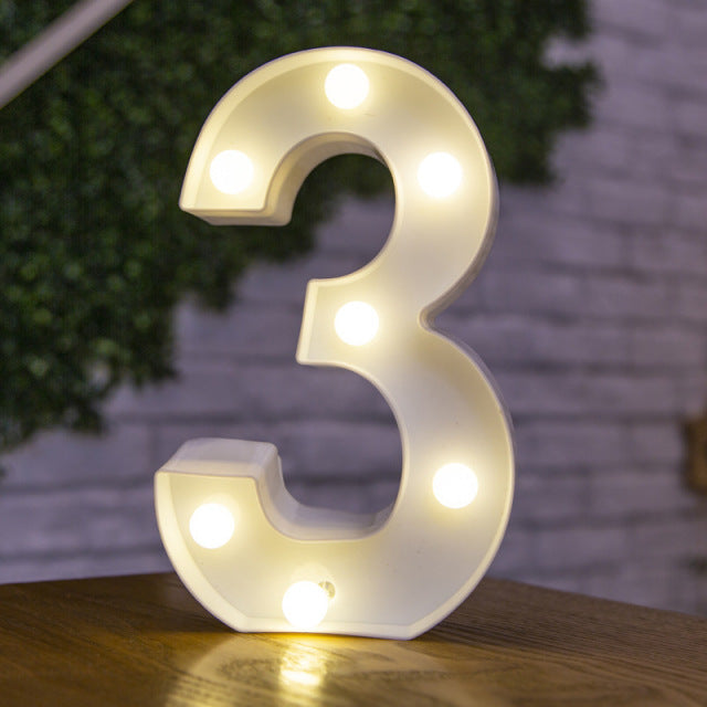 Alphabet LED Lights