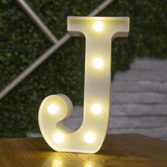 Alphabet LED Lights