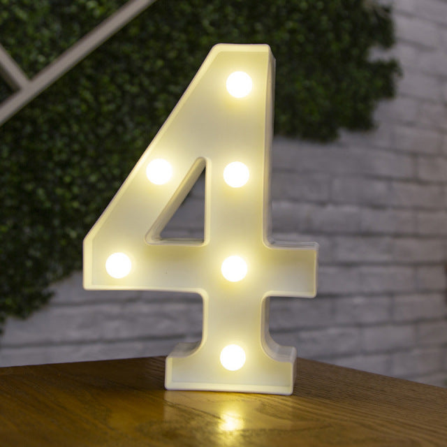 Alphabet LED Lights