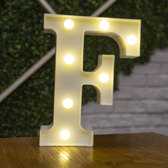 Alphabet LED Lights