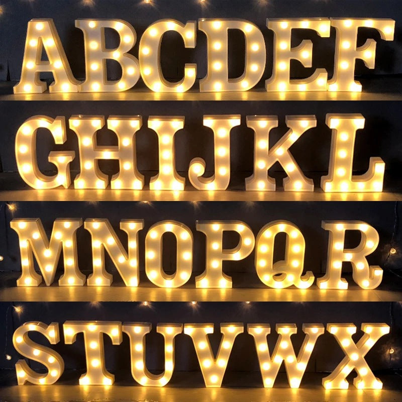 Alphabet LED Lights