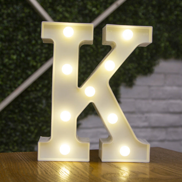 Alphabet LED Lights