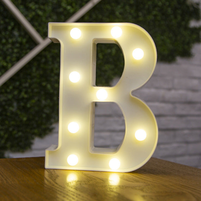 Alphabet LED Lights